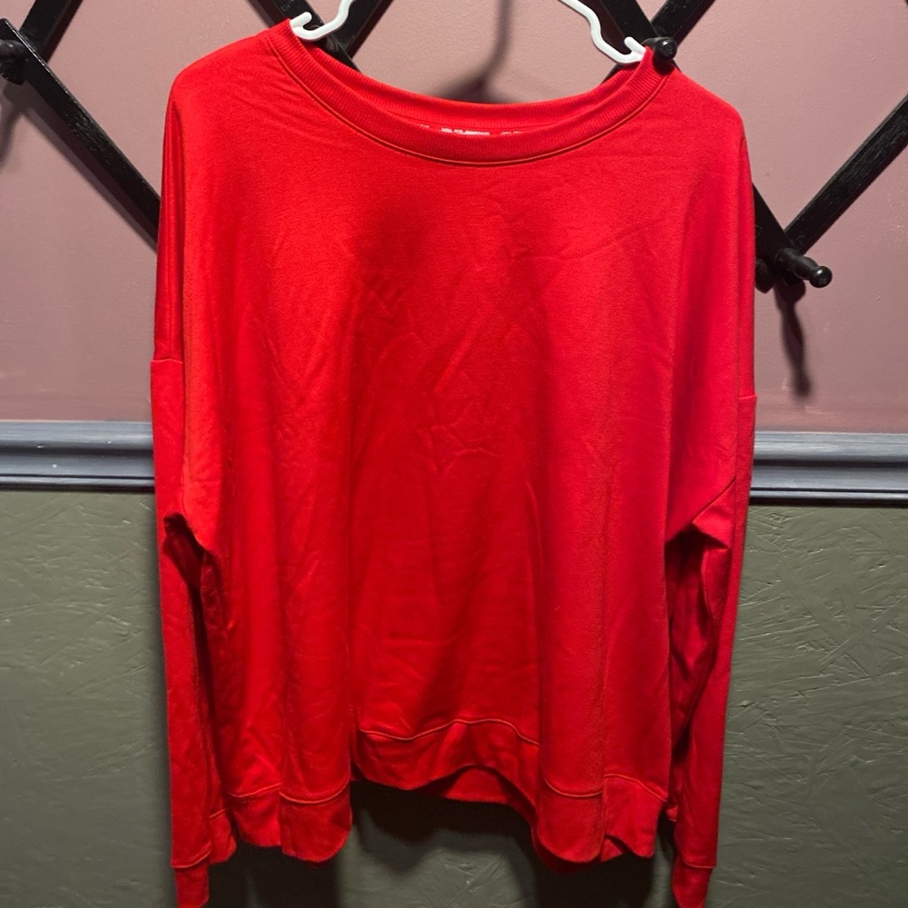 Joyspun Red Sleep Sweatshirt
